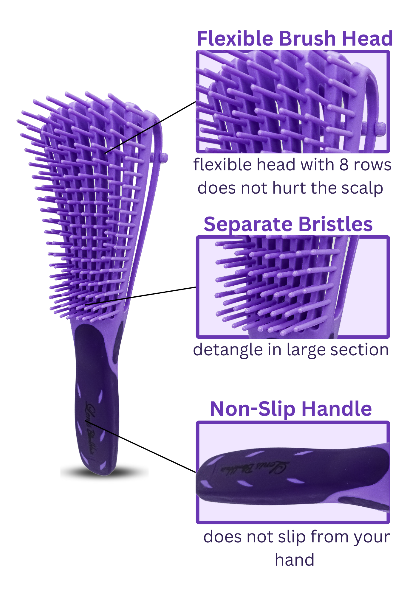 Detangle Brush pink