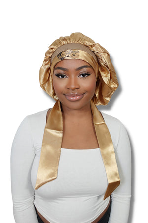 Satin Bonnet set