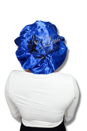 Adjustable Bomb Bonnet Blue